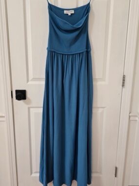 Solid & Striped Soglio Strapless Maxi Dress Size S